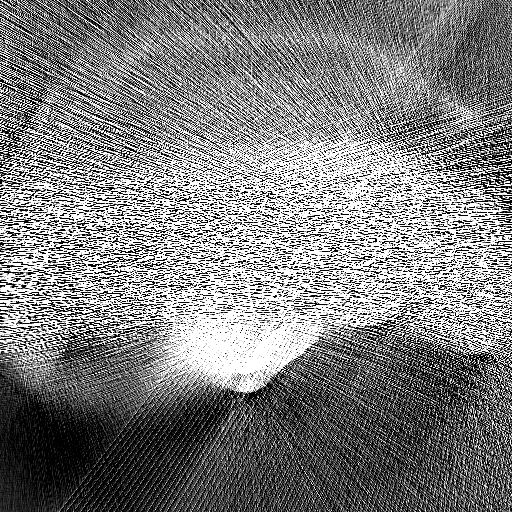 Just way way too noisy. I'm not even sure how this happened. That being said, you can still tell there's human anatomy underneath the noise.
